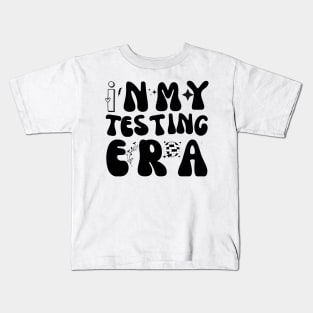 Teachers Students Test Day In My Testing Era Kids T-Shirt